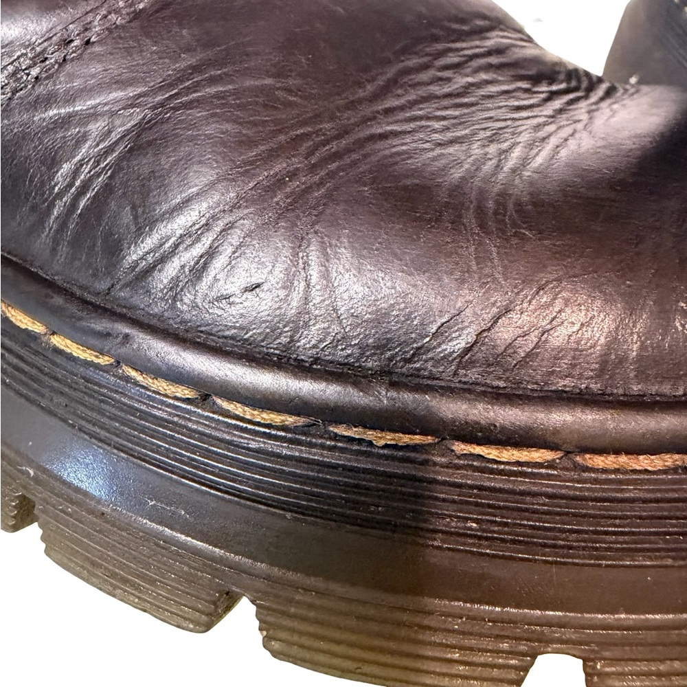 Dr. Martens Embury Chelsea Boots Black Leather Women’s 7 EU 38 Slip On Mens 6 - Picture 11 of 11